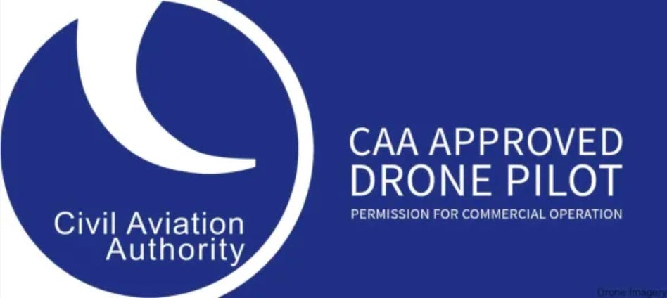 CAA Approved Drone Pilot Marcus Lawrence Aerial Survey