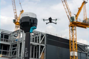 Aero Pictures using an Emlid Reash RS2+ for a site survey in Hayes